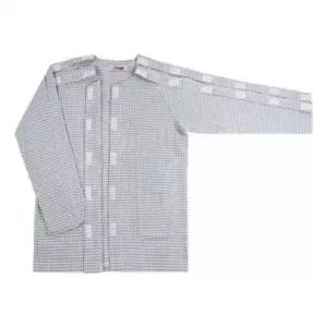 환자용 트임 치료복 침대복 상의 병원복 환자복 검진복 침복 외상 도수 남성병 여성병