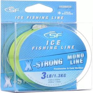 스풀 모노 라인 3/4/6/8LB 330YD/300M 투명/불소 그린 낚싯줄 담수가 있는 SF X-강력 모노필라멘트 얼음