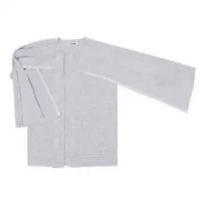 환자 치료복 지퍼형 트임 상의 검진복 편안한 착용감 환자복 남성 여성 병원 용품 요양복