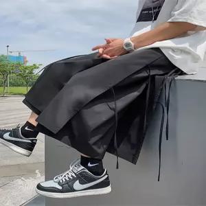 치마 바지 데일리 빅와이드 빅사이즈 하이웨스트 밴딩팬츠 허리밴딩