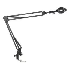 탁상용 마이크 쇼크 마운트 거치대 안정적인 음질 지원 스탠드 테이블 홀더 접이식 각도