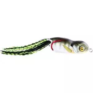 스컴 프로그 출시 개구리 톱워터 배스 낚시 속이 빈 몸통 미끼와 잡초 없는 갈고리 5/8온스