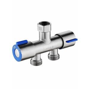 티밸브 세탁기호스 수전 레버 밸브 3구 수도분배기 연결 아답터 수도꼭지분배기