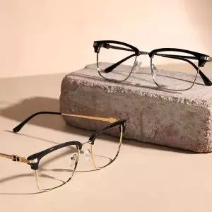 패션 여성 데일리 금테안경 6500 WFJ66NI