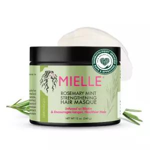 Mielle Organics 로즈마리 민트 강화 헤어 마스크    (12 Oz)