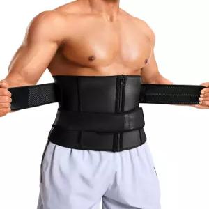 남성용 테일롱 랩 벨트 바디 트레이너 파라 스웨트 운동 셰이퍼 위 홈브르 트리머 밴드 파하스 허리 -