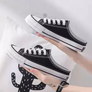 [하프클럽/]베이직 스니커즈뮬 운동화 여성블로퍼 슬리퍼 5컬러