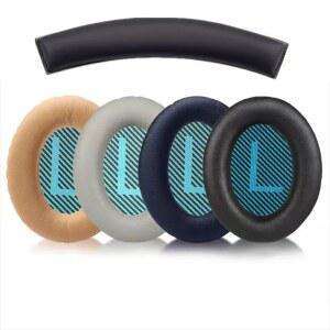 Bose QuietComfort QC2/15/25/35 AE2/2W/2i 헤드폰용 교체용 이어패드 이어 패드 이어 쿠션 액세서리 수리 부품 커버