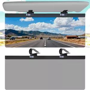 자동차용 선바이저 익스텐더 바이저 부착물 조절 가능한 선 블로커 UV400 편광 눈부심 방지 자외선 차단기