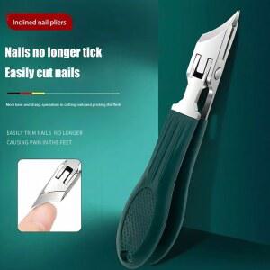 곡선 손톱깎이 스플래시 대형 오프닝 특수 대각선 펜치 손톱 가위 매니 도구