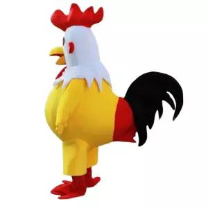 닭 인형탈 코스프레 코스튬 홍보 치킨