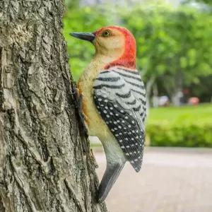 정원장식 새 피규어 딱따구리