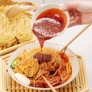 새콤달콤 생쫄면 5인분+쫄면소스 5개