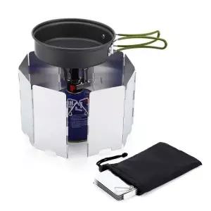 [하프클럽/]캠핑 버너 화로 바람 막이 윈드 쉴드 가림막 M10707