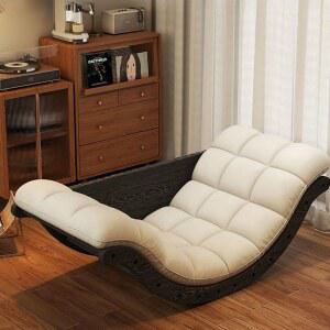 원목 흔들소파 바나나의자 안락의자 리클라이너 스윙체어 쇼파