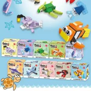 어린이집 단체 선물 나노 블럭 거북이 미니 디폼 10개 세트 어린이날 유치원