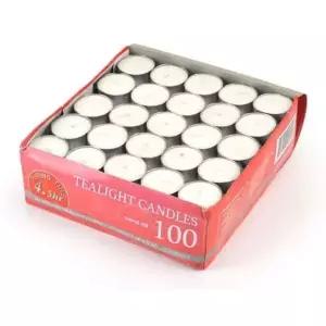 초 캔들 티라이트 양초 파티 무드 촛불 100개