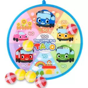 타요 부드러운 찍찍이공 벽걸이 다트 초등학생 안전한 소풍