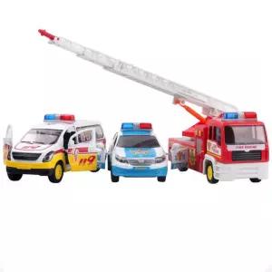 4살남아 뽀로로 소방차 경찰차 풀세트 유치부 조카선물 6세