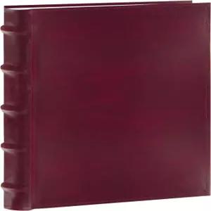 파이오니어 사진 앨범 CLB-257/BG 200 포켓 유럽 본딩 가죽 5 x 7 인치 프린트 부르고뉴