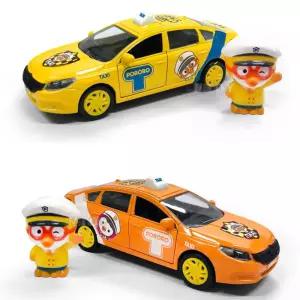 당기면 나가는 가성비 뽀로로 메탈 택시 차장난감 남아선물