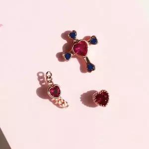 [하프클럽/](낱개판매) 이프 온리 귓바퀴 트라거스 피어싱(1ea)