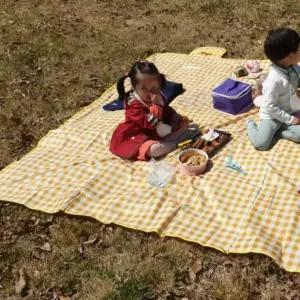 체크 방수돗자리 옐로우 대형 야외용돗자리 피크닉돗자리 휴대용돗자리