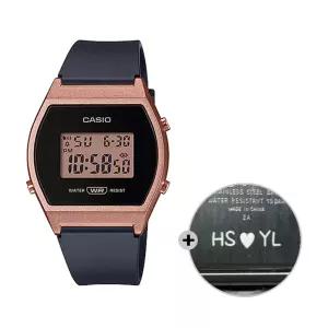 (무료각인)  여성 손목 시계 전자 LW-204-1A