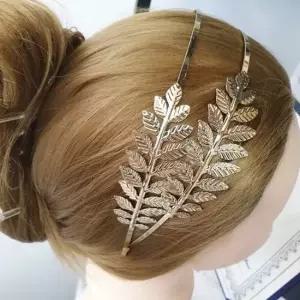 월계관 머리띠 골드 실버색상 화관 셀프웨딩 헤어소품 사진소품 웨딩 장식 헤어장식