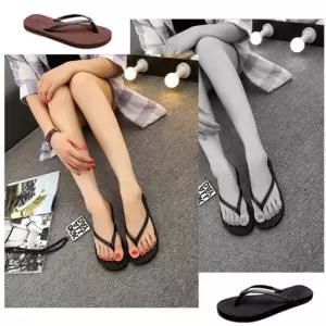 해변 여름 휴양지 룩 심플라인 커플템 남여공용 쪼리 여성슬리퍼 여자슬리퍼