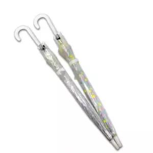 투명 우산 원터치 장우산 도트 별 비닐 자동 우산 투명우산 비닐우산 투명장우산