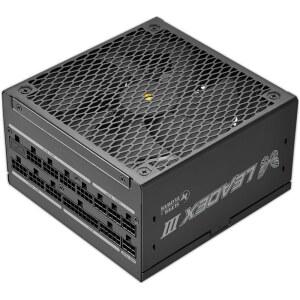 [미국배송] 슈퍼 플라워 리드 III ATX 3.1 1000W 사이베네틱스 플래티넘 80+ 골드 10년 보증 ECO 세미 팬리스 모드 구리 샤프트가 있는 FDB 팬 풀 모듈식 전원 공급 장치 SF-1000F14GE 블랙