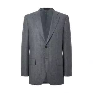 마에스트로 세트33 그레이 체크 ZEGNA 울 FW 수트 자켓 MASJ3D004G1 851067