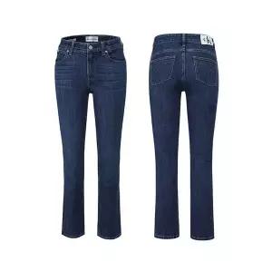 [캘빈클라인]여성 바디 슬림 부트 앵클 데님팬츠_J219561