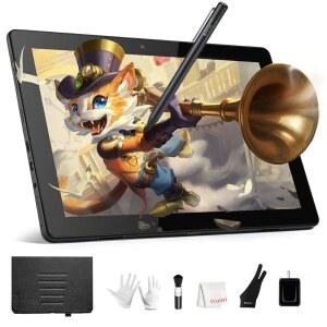 Frunsi RubensTab T11 Pro 독립형 드로잉 태블릿, 컴퓨터 필요 없음, 10.1인치 FHD 디스플레이, 옥타코어 CPU, 미리 설치된 드로잉 앱 및 튜토리얼, 초보자, 아티스트, 학생을 위한 더 많은 보너스 아이템