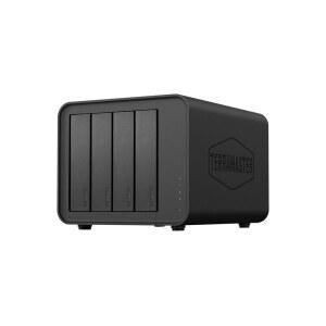 테라마스터 D4-320 외장 하드 드라이브 인클로저 - 4bay USB 3.2 Gen2 10Gbps 타입-C USB 스토리지 핫 스왑 가능 플러그 앤 플레이(디스크리스)