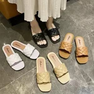 퀄팅 여성슬리퍼 사무실 학생 실내화 트위스트슬리퍼 여성슬리퍼 사무실슬리퍼