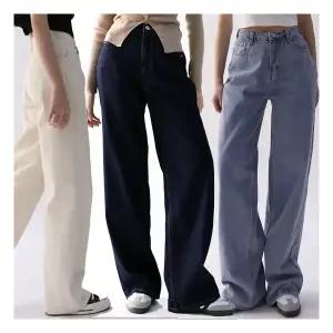 [헤이올리] 4종)라인이 이쁜 베이직 통일자 기획 코튼/ 리얼 데님 난스판 팬츠