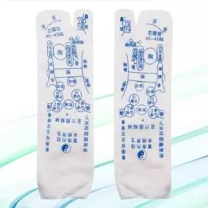 건강한 발바닥 지압 양말 혈자리 마사지양말