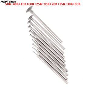 초박형 T 헤드 생크 다이아몬드 장착 포인트 스톤 옥 조각 광택제 도구 세트, 연삭 비트 액세서리, 2.35mm, 10