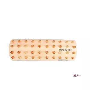 순수 지압기 발지압 편백나무 달팽이이중볼소형ssu453