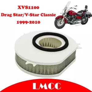 오토바이 엔진 에어 필터 클리너 공기 흡입 필터 요소 Yamaha XVS1100 XVS 1100 Drag Star V-Star Classic