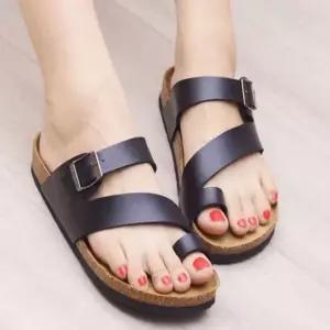 엄지 고리 쪼리 버클 샌들 슬리퍼 여름 데일리 신발 여성샌들 여름샌들 여자샌들