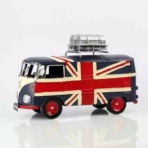 [RIZPICK]TBZ 엔틱장식소품 철제모형-영국버스 인테리어장식