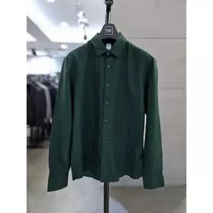 바쏘옴므 세이브존03 바쏘옴므 25 그린 솔리드 100 셔츠 WSYFZ1TT48AGNY