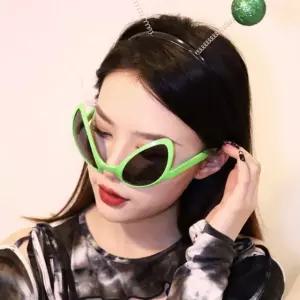 외계인 선글라스 코스튬 파티 이벤트 코믹 재미있는 안경 할로윈 가면 소품 변장 코스프레 특이한 장난감