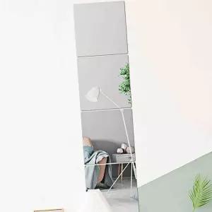 정사각 붙이는 아크릴 거울 붙이는거울 신발장거울