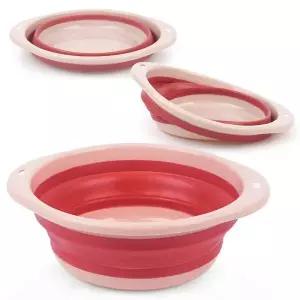 접이식 폴딩 대야 중 바스켓 욕실대야 세차 캠핑 폴딩세숫대야