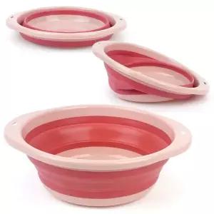 접이식 폴딩 대야 대 바스켓 욕실대야 세차 캠핑 폴딩세숫대야