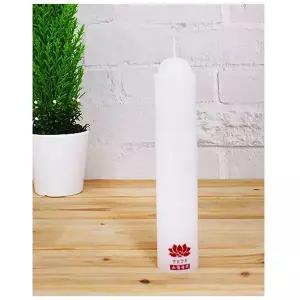 롯데 연꽃 소원성취 양초 1P 기도 밀초 촛불 캔들